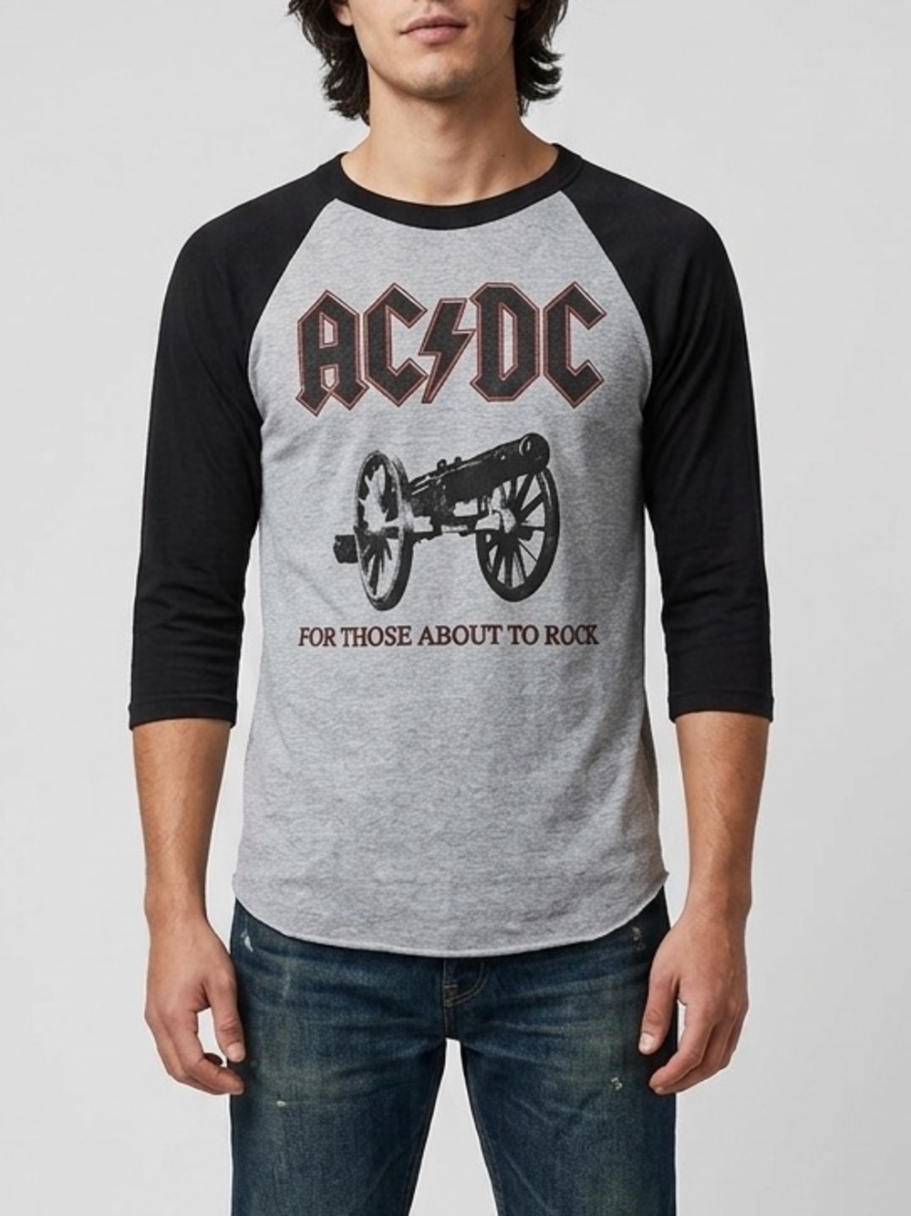AC/DC 1982 Vtg We Salute You North American Tour Tee Shirt